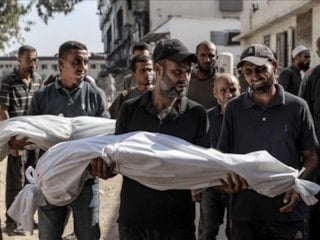 İsrail'in Gazze'ye saldırısında anne, baba ve 1 yaşındaki bebekleri hayatını kaybetti