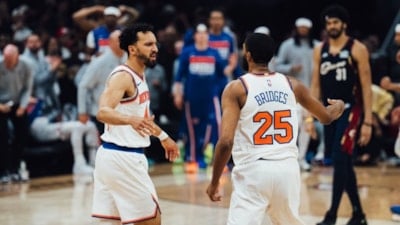 Cleveland Cavaliers'ı yenen New York Knicks, seride 3-0 öne geçti