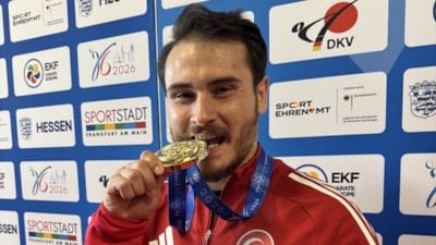 Enes Özdemir, altın madalyanın gurunu yaşıyor
