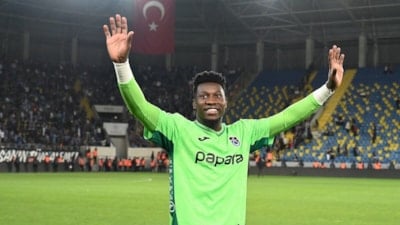 Andre Onana, Trabzonspor'a veda etti