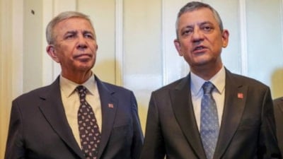 Mansur Yavaş, TBMM'ye gelen Özgür Özel'i ziyaret etti