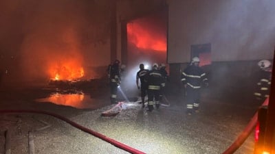 Gaziantep'te mobilya fabrikasında yangın
