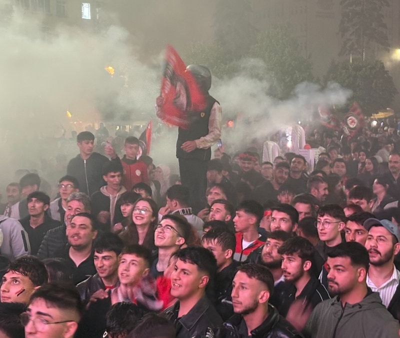 Çorum'da Süper Lig sevinci yaşandı