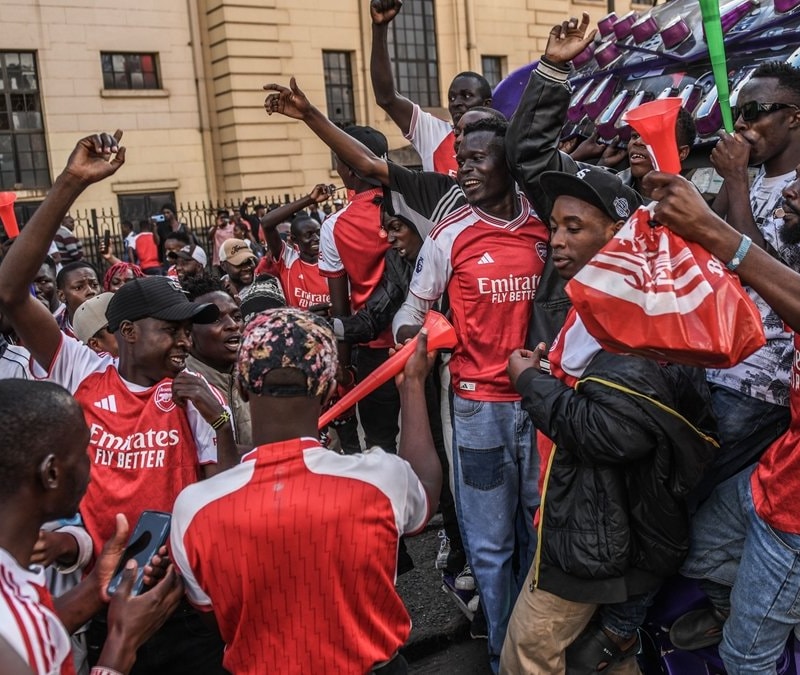 Etiyopya'da Arsenal'in şampiyonluğu kutlandı