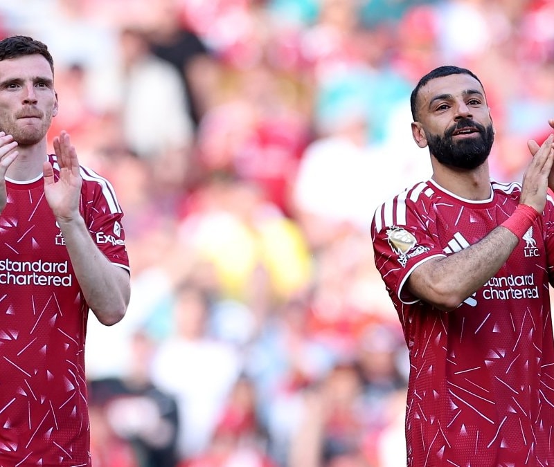 Mohamed Salah ve Andrew Robertson'dan Liverpool'a duygusal veda