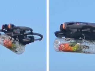 "Kuşakabin" yorumu yağdı! Engelli kuşa kabinli drone tasarlandı