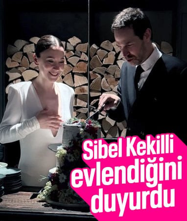 Oyuncu Sibel Kekilli evlendi