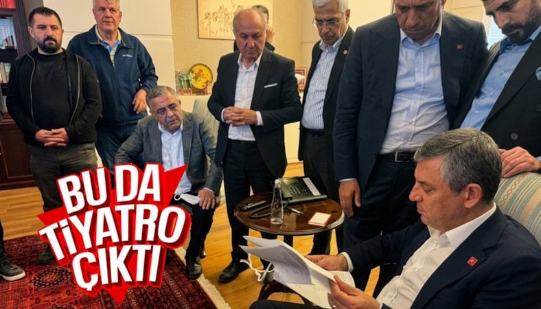 Özgür Özel'in mutlak butlan karar tebligatını okuduğu ortaya çıktı