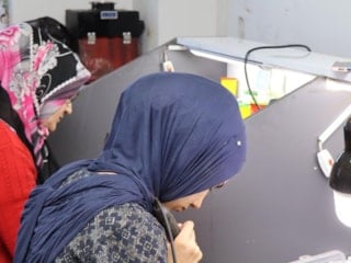 Erzurum'da 'kara kehribarına' kadın eli değdi