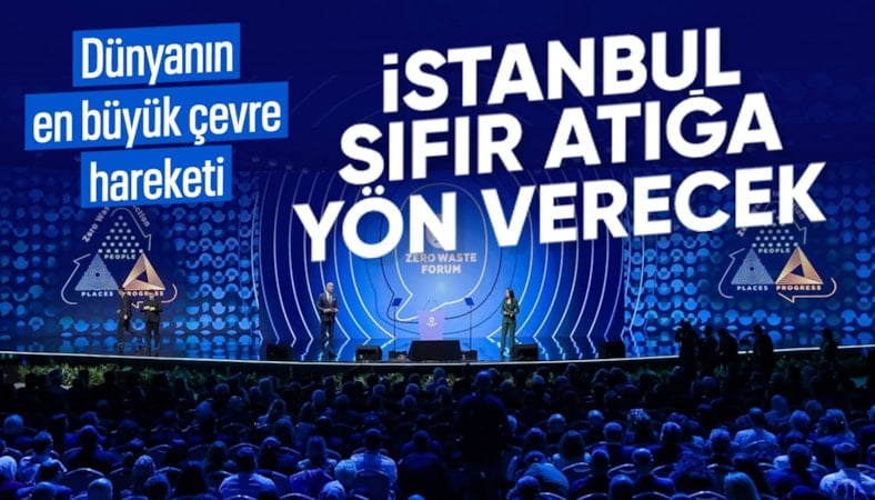 İstanbul, dünyanın en büyük sıfır atık etkinliğine ev sahipliği yapacak