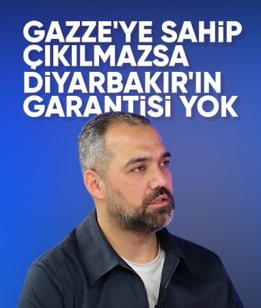 İHH Genel Sekreteri Ahmet Göksun: Gazze'ye sahip çıkılmazsa Diyarbakır'ın garantisi yok
