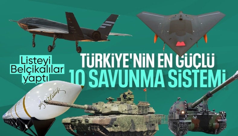 Türkiye'nin en güçlü 10 savunma sistemi