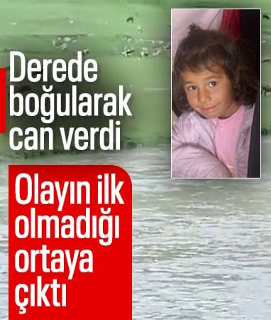 Erzurum'da dere yatağına düşen 9 yaşındaki çocuk boğuldu