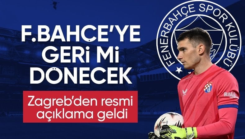Dinamo Zagreb'den Dominik Livakovic açıklaması