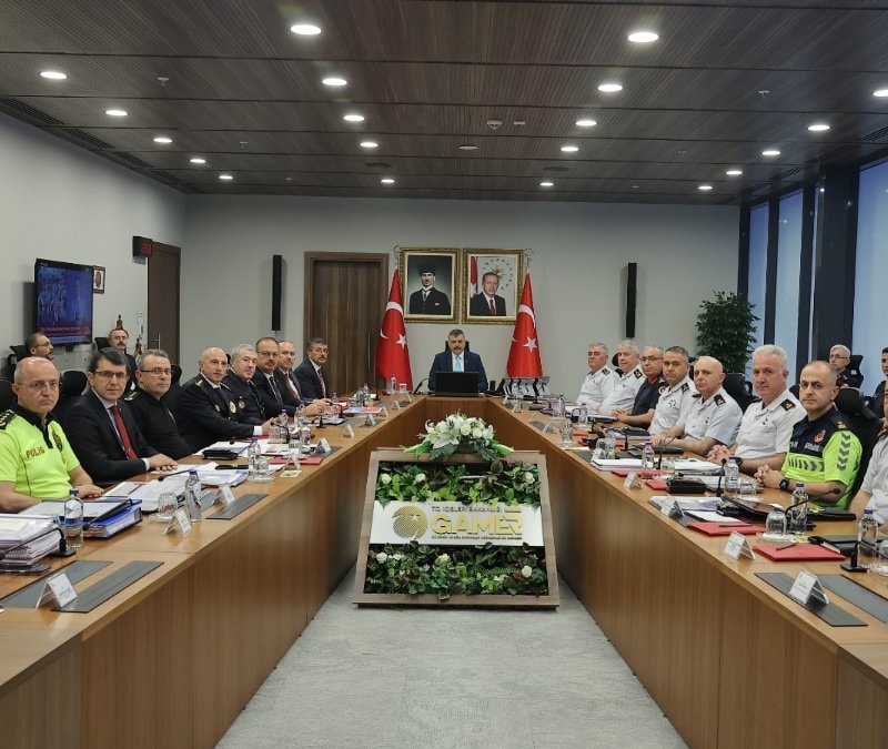 İçişleri Bakanlığı'nda NATO Zirvesi öncesi güvenlik toplantısı yapıldı