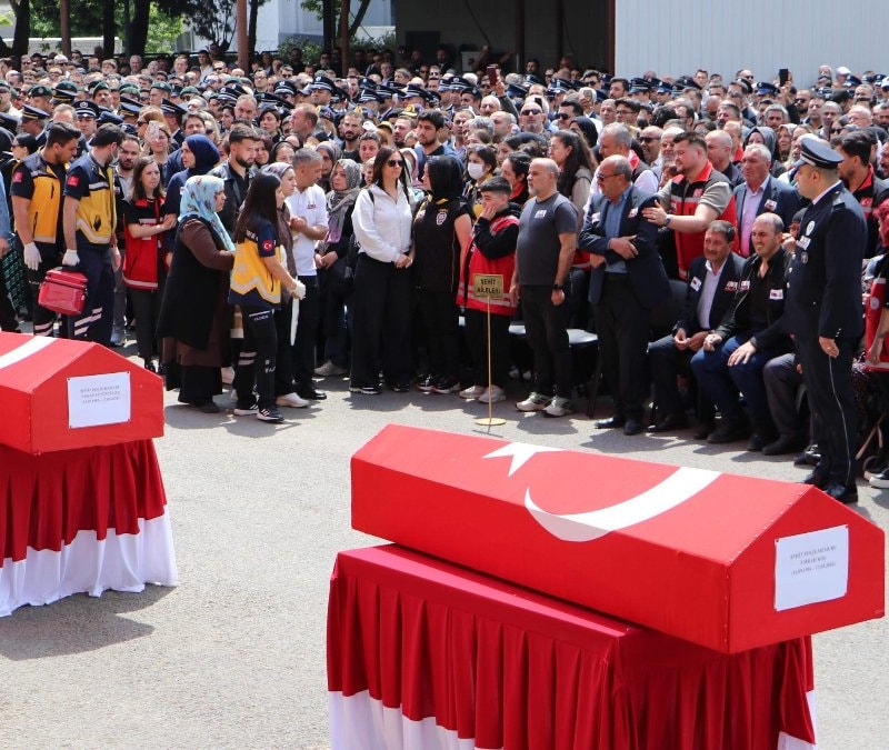 Tekirdağ'da şehit cenazesinde hayatını kaybetti