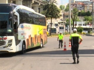 İstanbul'da bayram öncesi trafik denetimleri sürüyor