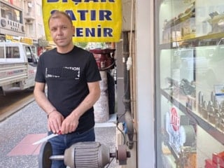 Kurban Bayramı'nın Yaklaşmasıyla bıçak bileme ustalarında yoğunluk arttı