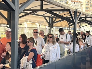 Kuşadası Limanı'nda Sisam yoğunluğu