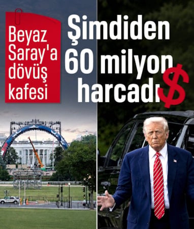 Donald Trump, Beyaz Saray’a dövüş kafesi kurduruyor