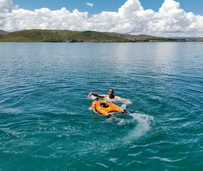 Tunceli’de boğulma vakalarına 'insansız cankurtaran desteği