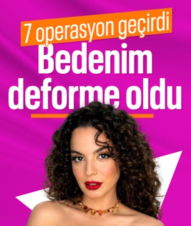 Peş peşe 7 ameliyat geçiren Aslı Bekiroğlu konuştu: Bedenim deforme oldu