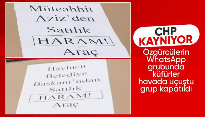 CHP'li vekiller Whatsapp'ta küfürleşti: Grupları ayırdılar