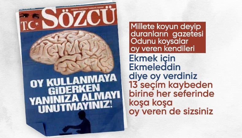 Sözcü, 13 yıl boyunca desteklediği Kılıçdaroğlu'nu yerden yere vurdu