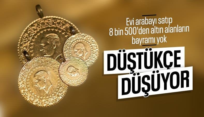 Altındaki sert düşüşün nedenleri