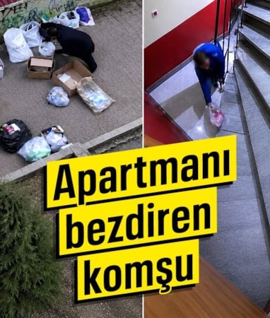 Sultangazi’de 'kötü komşu' apartman sakinlerini bezdirdi