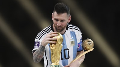 Dünya Kupası'nın en çok forma giyen futbolcusu Lionel Messi
