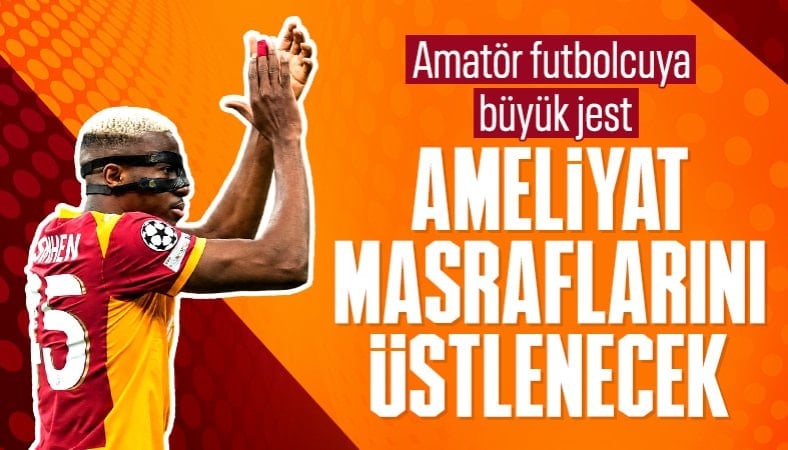 Victor Osimhen'dan amatör futbolcuya büyük jest!