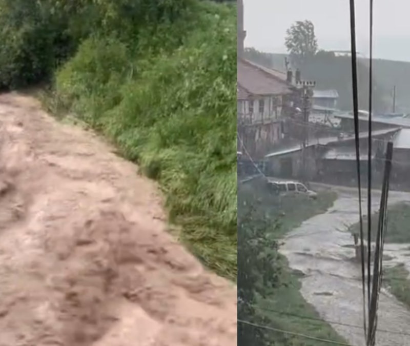 Ankara'da sağanak sonrası sel