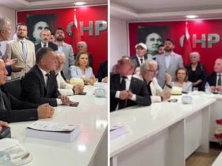 CHP Karabük'te 'Özgür Özel- Kemal Kılıçdaroğlu' kavgası