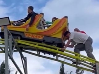 İzmir'de lunaparkta oyuncaklar peş peşe arızalandı