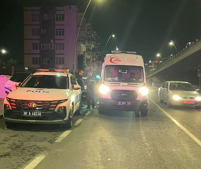 Kayseri'de kuzenler arasında bıçaklı kavga: 1 yaralı