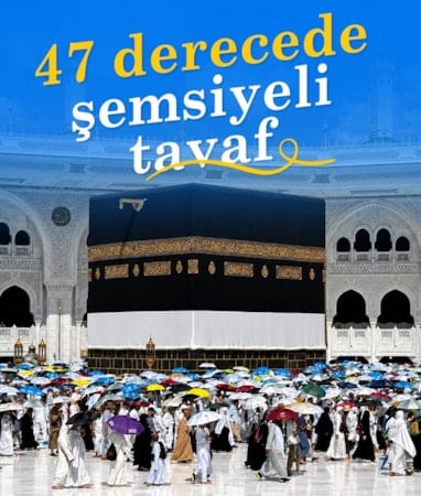 Kutsal topraklarda sıcaklar 47 dereceyi görüyor