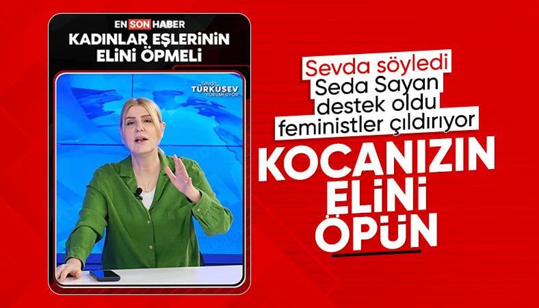 Sevda Türküsev'den kadınların eşlerinin elini öpmelerine destek: O bir saygıdır
