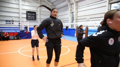 Milli boksörler Berfin ile Eda Nur'un hedefi olimpiyat
