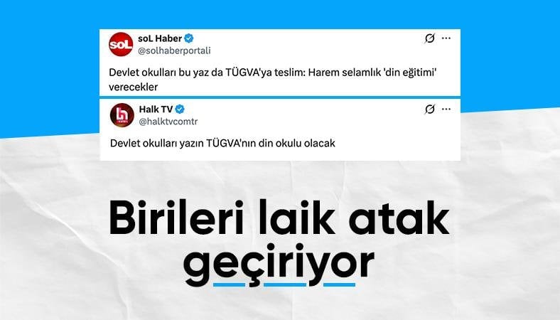 MEB ile TÜGVA arasındaki eğitim protokolü, muhalif medyayı rahatsız etti