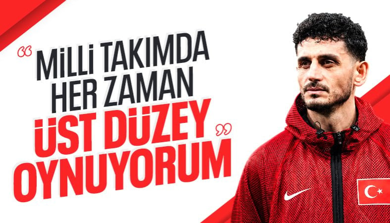 Samet Akaydin: Milli takımda her zaman üst düzey oynadığımı düşünüyorum