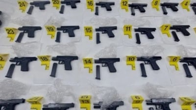 Yunanistan'da yakalanan silahlarda Türk suç örgütleri izi