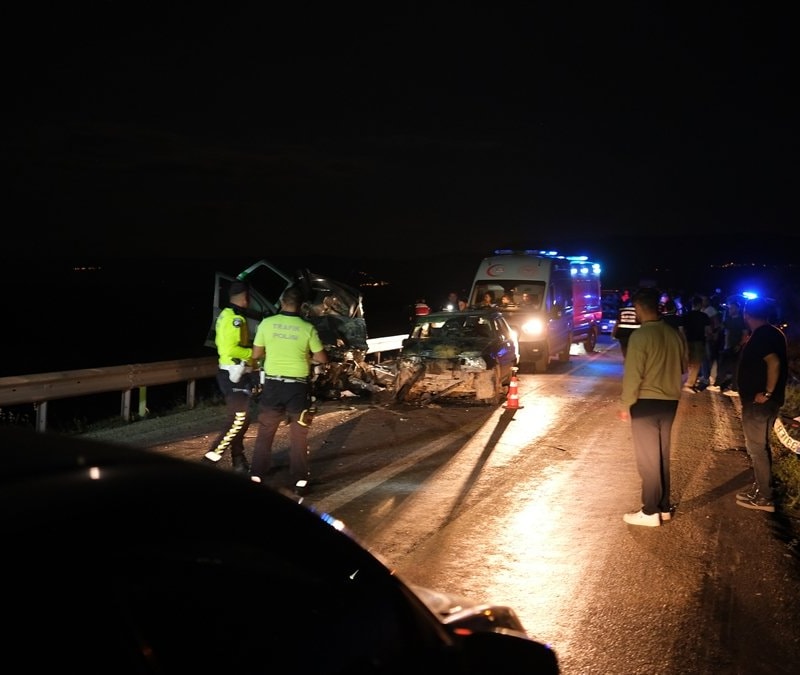 Mersin'de zincirleme kaza: 1 ölü 5 yaralı