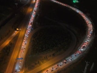 Bayram dönüşü trafiği başladı: Araç kuyrukları kilometrelerce uzandı