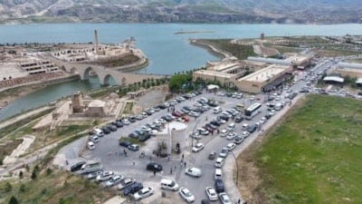 12 bin yıllık Hasankeyf, bayramda ziyaretçi akınına uğradı