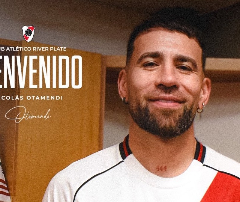Nicolas Otamendi, River Plate'e transfer oldu