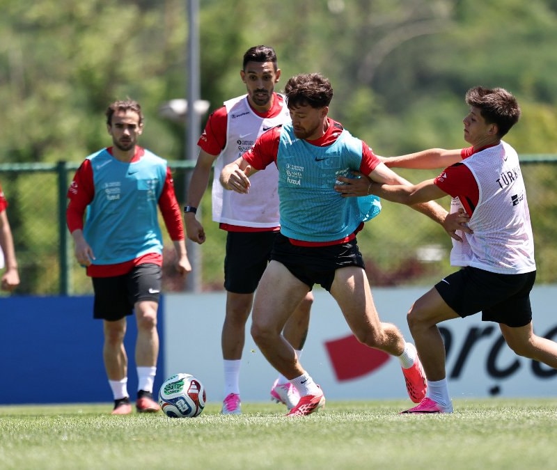 A Milli Futbol Takımı, Kuzey Makedonya hazırlıklarına devam ediyor