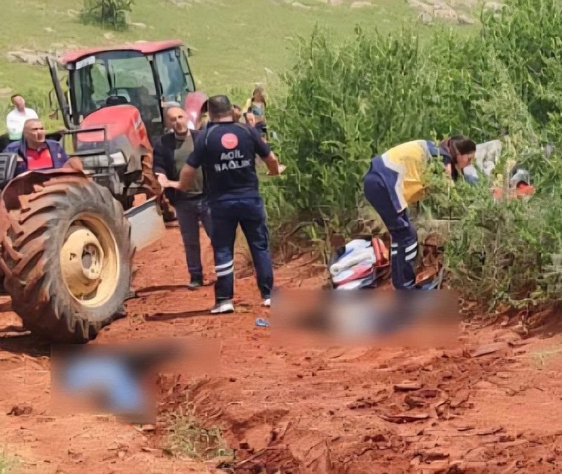 Afyonkarahisar’da traktör kazasında baba ve oğlu hayatını kaybetti