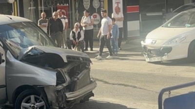 Tekirdağ'da ters yönde çıkan araç kazaya neden oldu