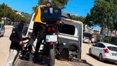 Balıkesir’de polisin dur ihtarına uymadı: 240 bin lira ceza kesildi
